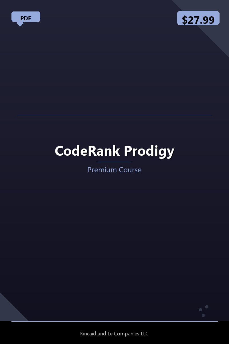 CodeRank Prodigy