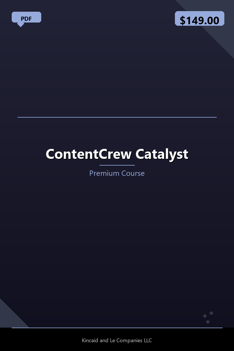 ContentCrew Catalyst