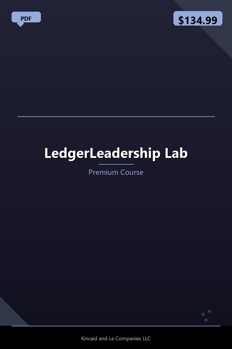 LedgerLeadership Lab