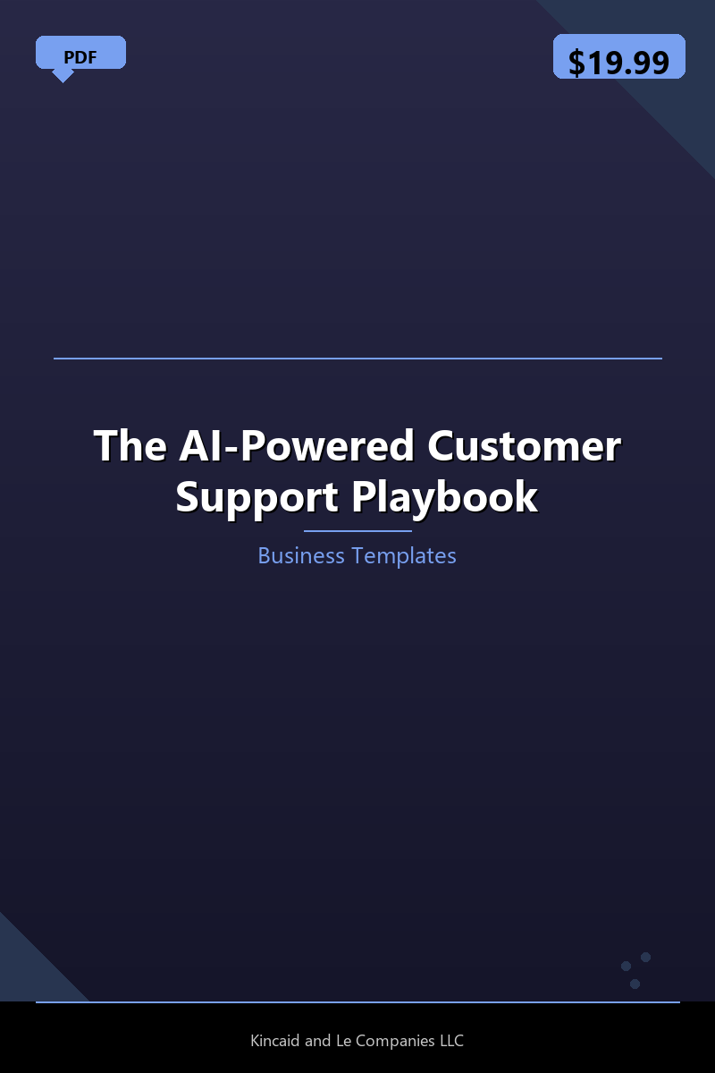 The AI-Powered Customer Support Playbook