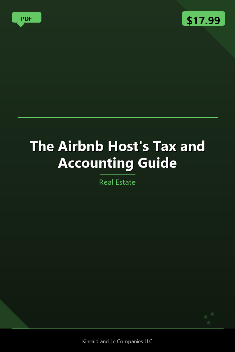 The Airbnb Host's Tax and Accounting Guide