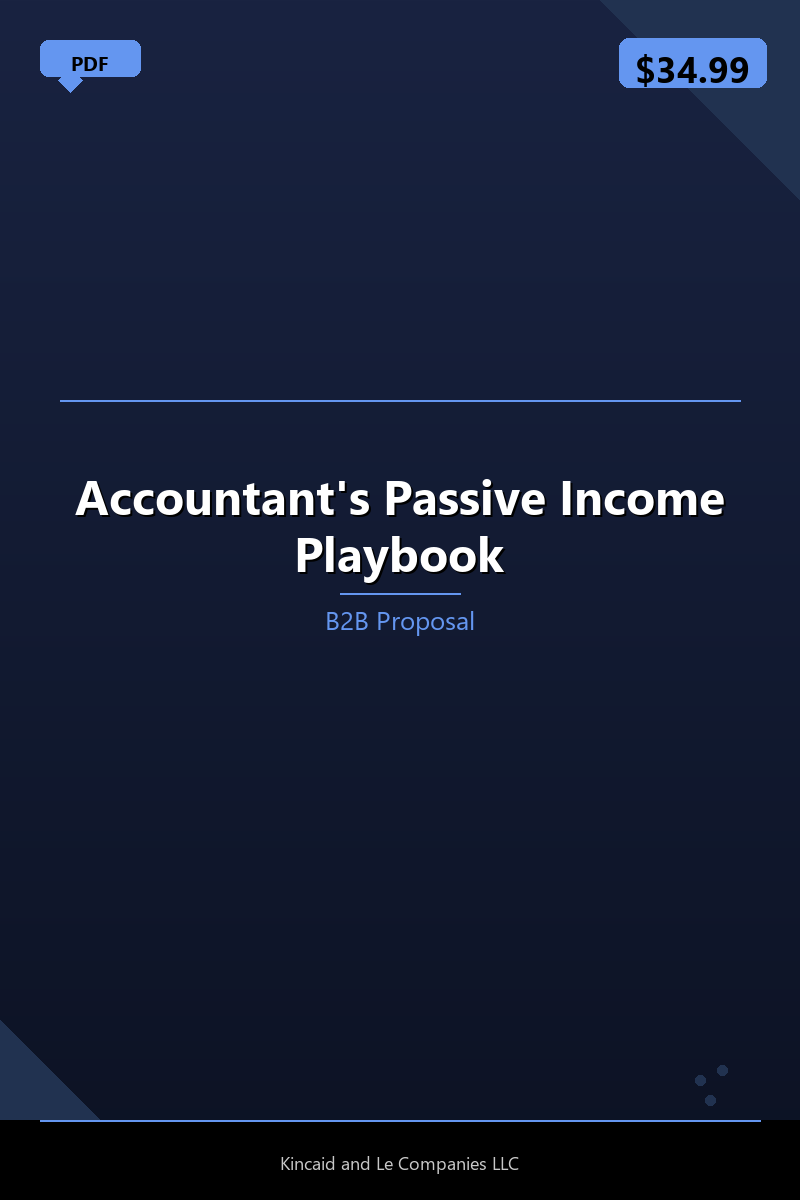 Accountant's Passive Income Playbook