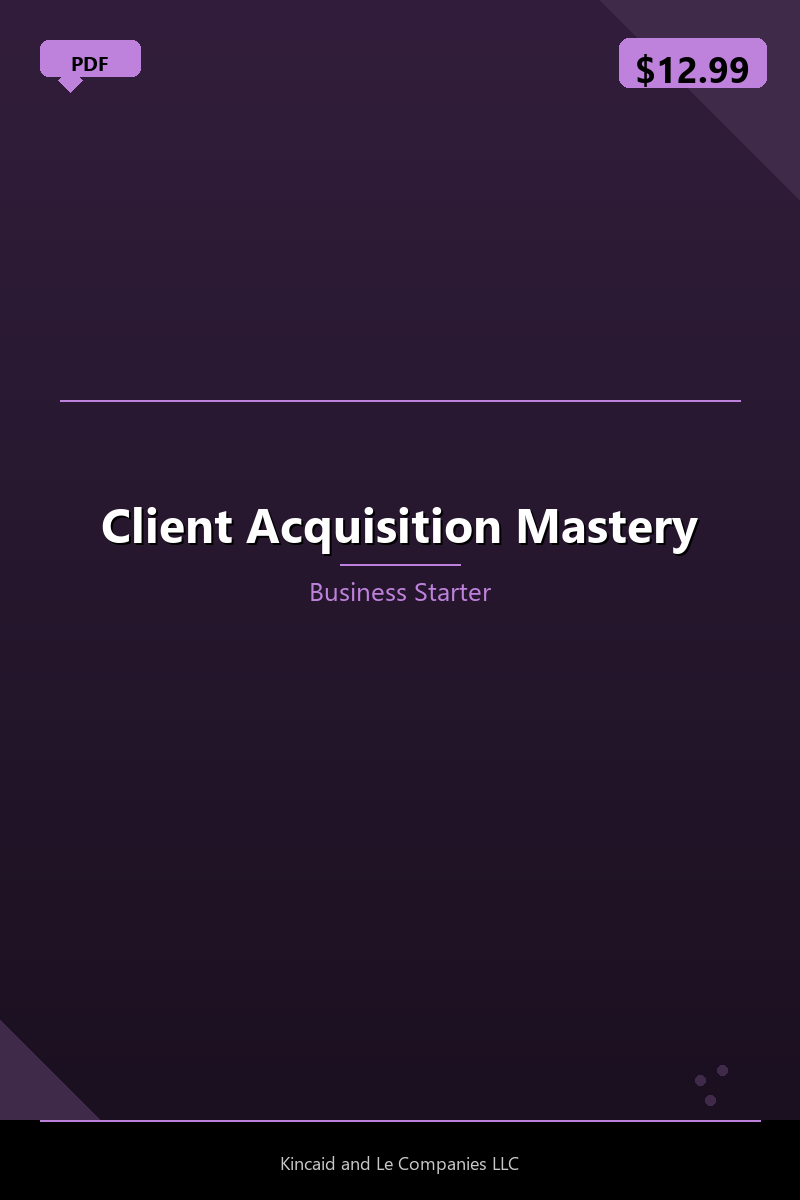 Client Acquisition Mastery