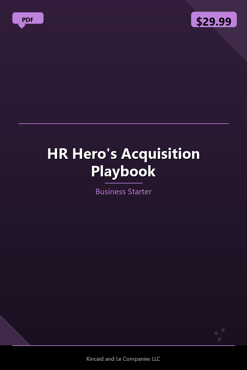 HR Hero's Acquisition Playbook