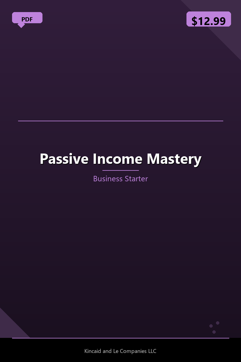 Passive Income Mastery