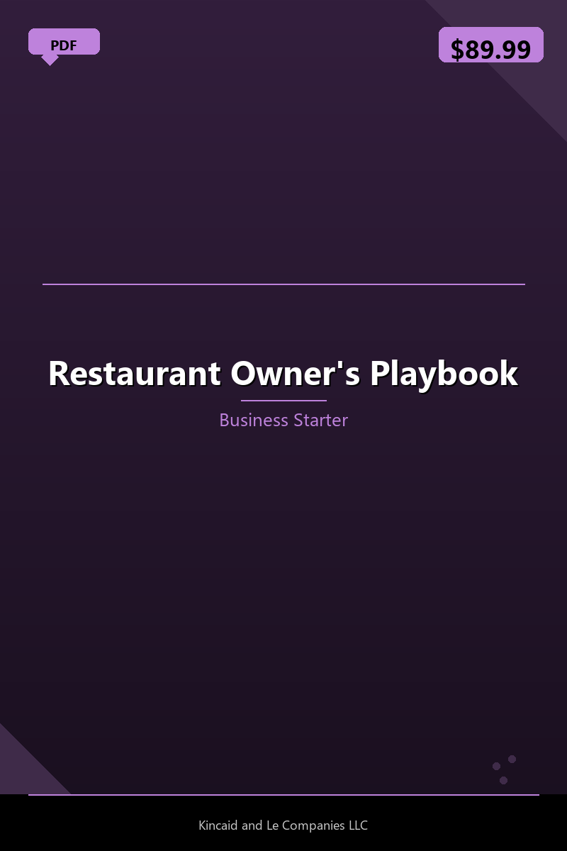 Restaurant Owner's Playbook