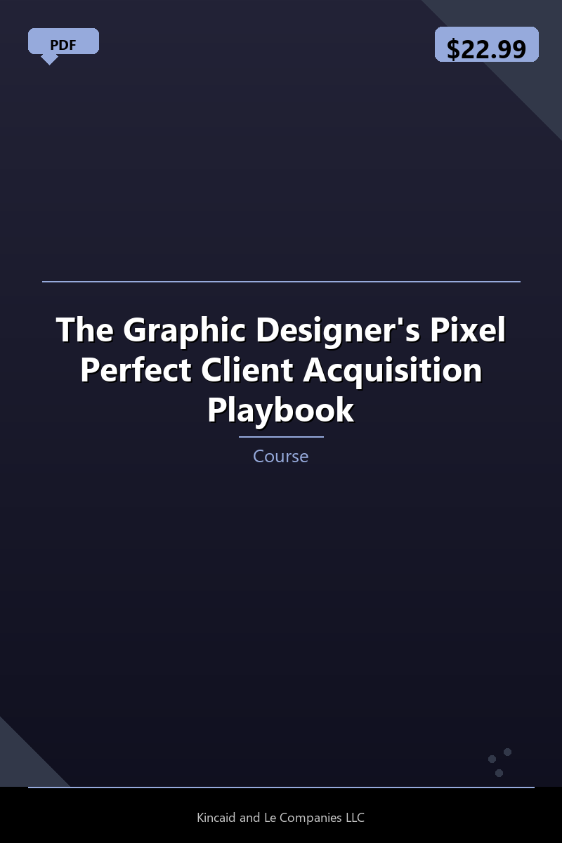 The Graphic Designer's Pixel Perfect Client Acquisition Playbook