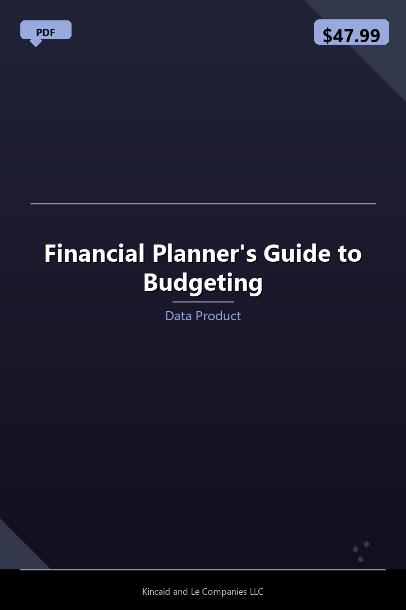 Financial Planner's Guide to Budgeting