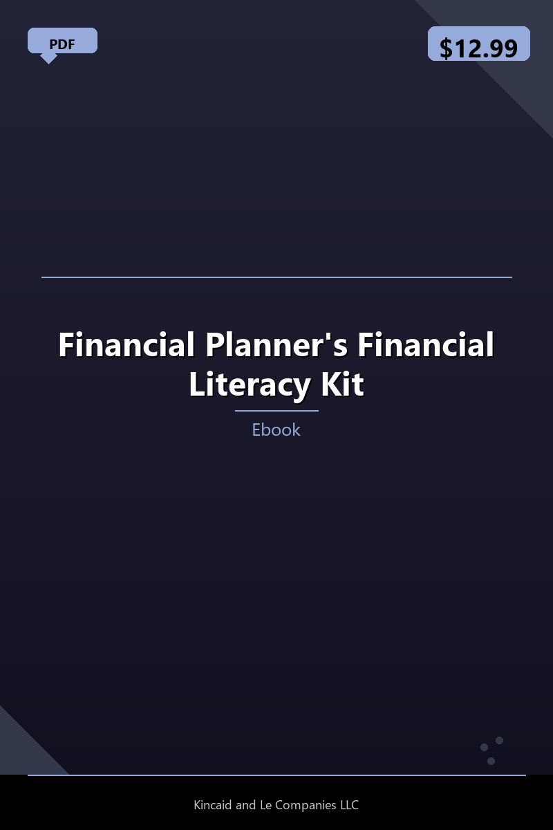 Financial Planner's Financial Literacy Kit
