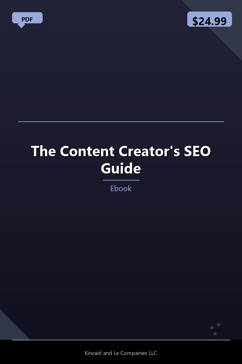 The Content Creator's SEO Guide