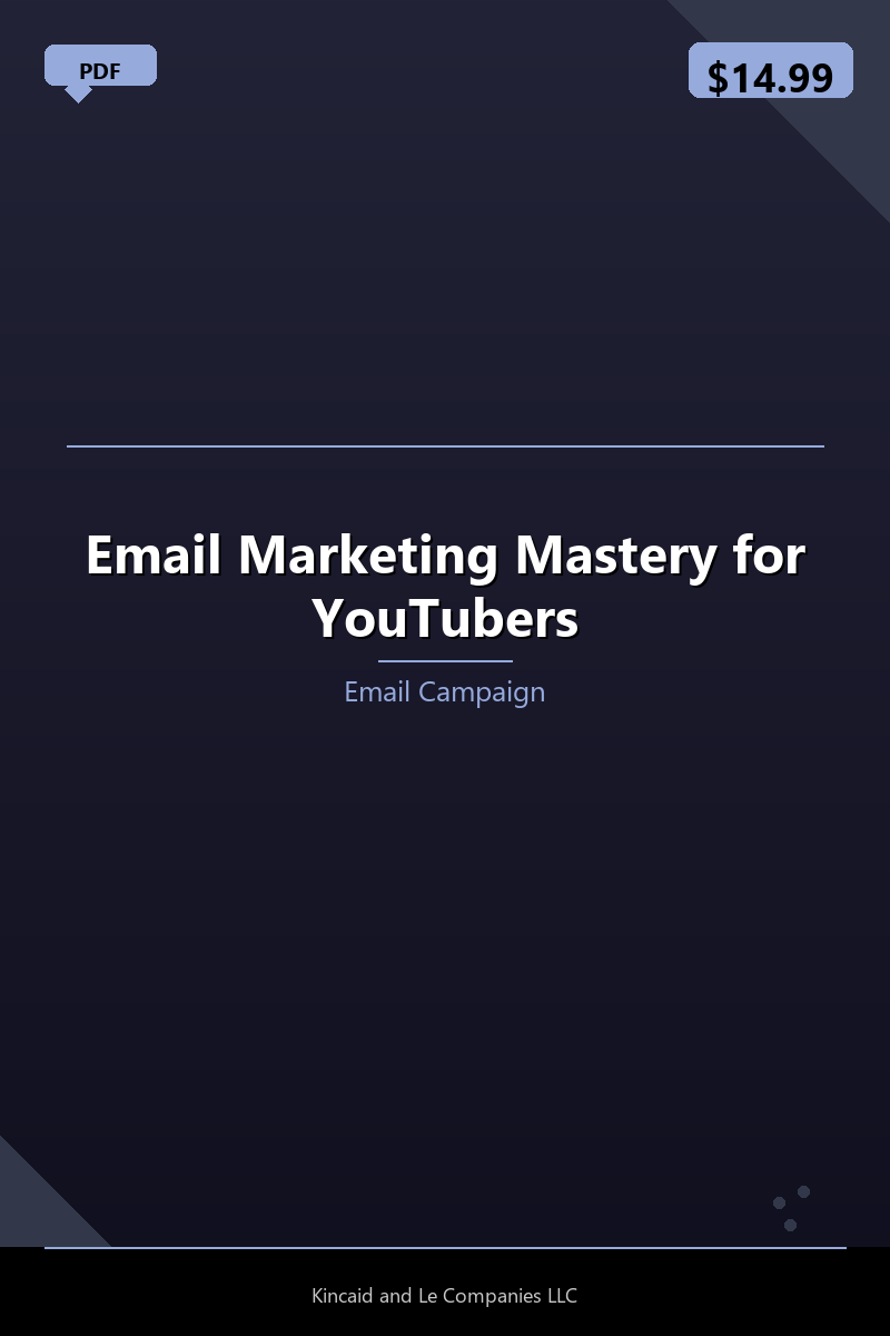 Email Marketing Mastery for YouTubers