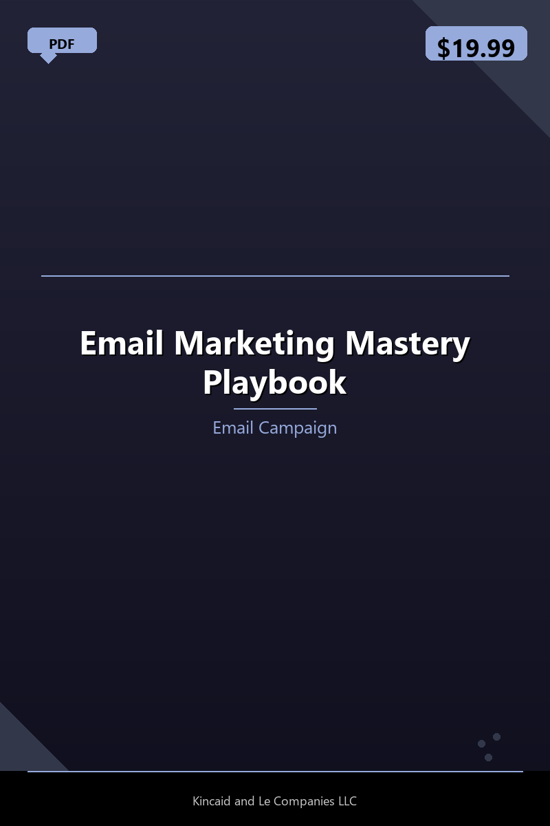 Email Marketing Mastery Playbook
