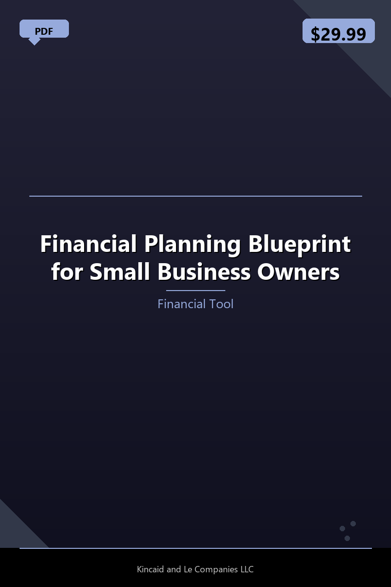 Financial Planning Blueprint for Small Business Owners