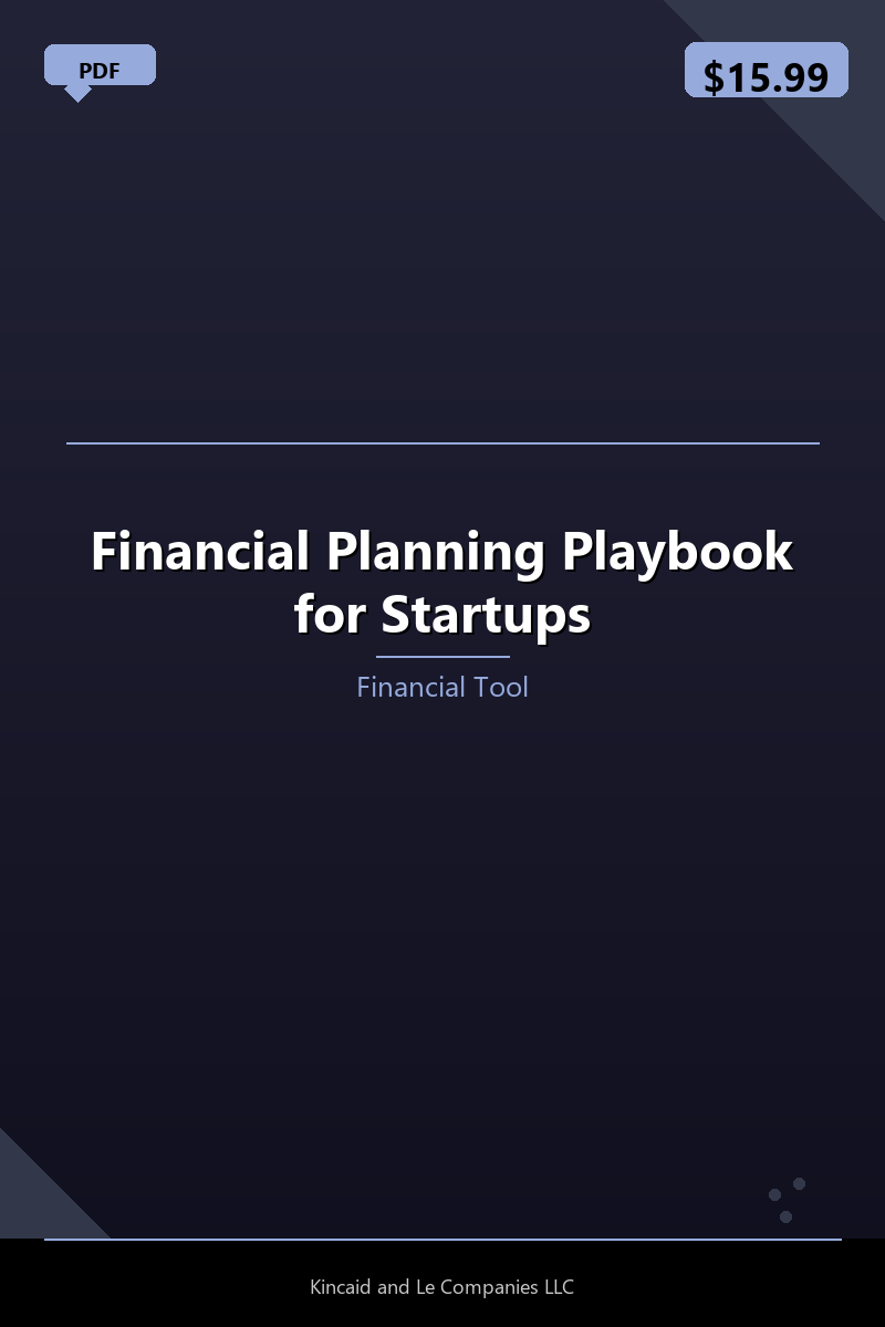 Financial Planning Playbook for Startups