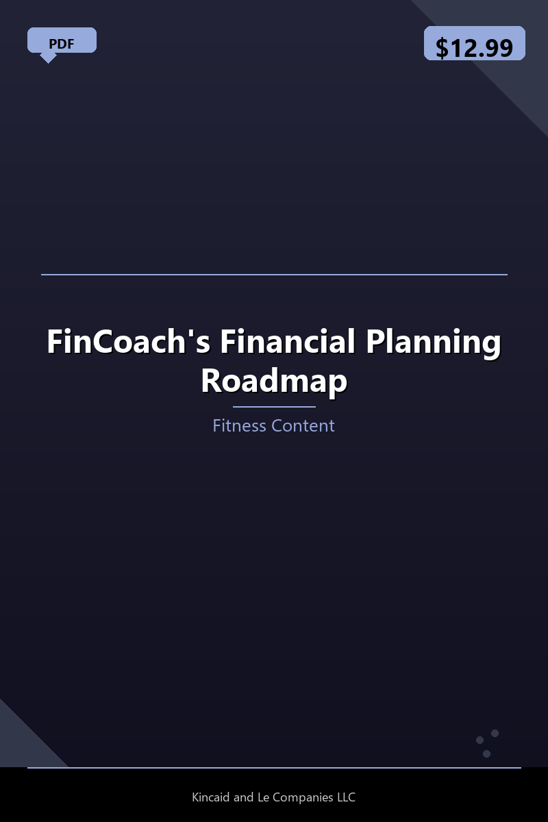 FinCoach's Financial Planning Roadmap