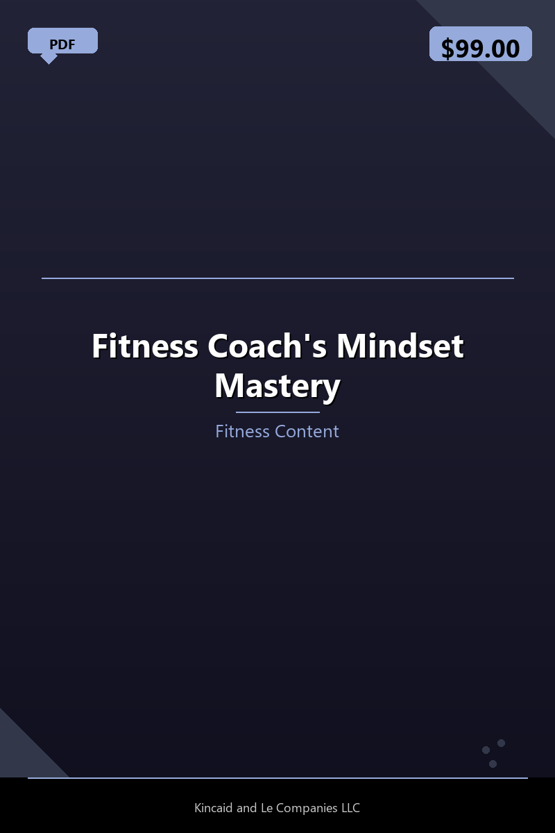 Fitness Coach's Mindset Mastery
