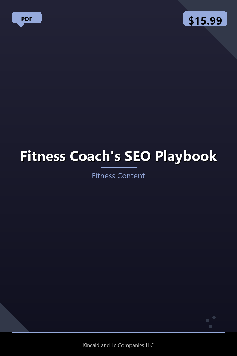 Fitness Coach's SEO Playbook