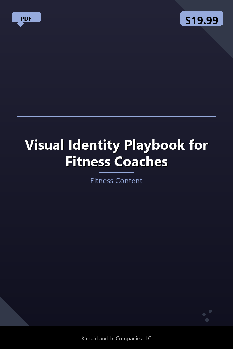 Visual Identity Playbook for Fitness Coaches