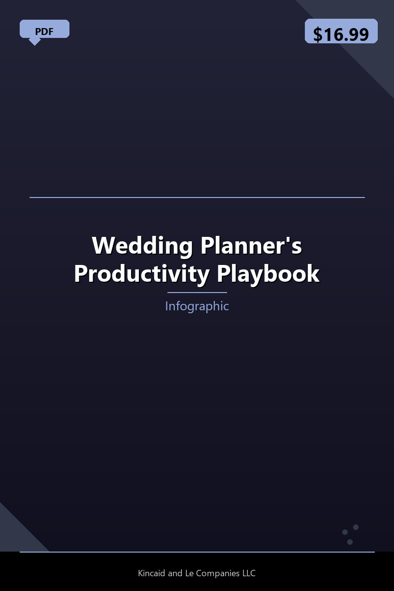 Wedding Planner's Productivity Playbook