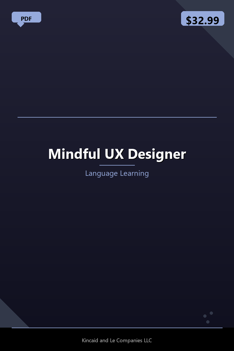 Mindful UX Designer