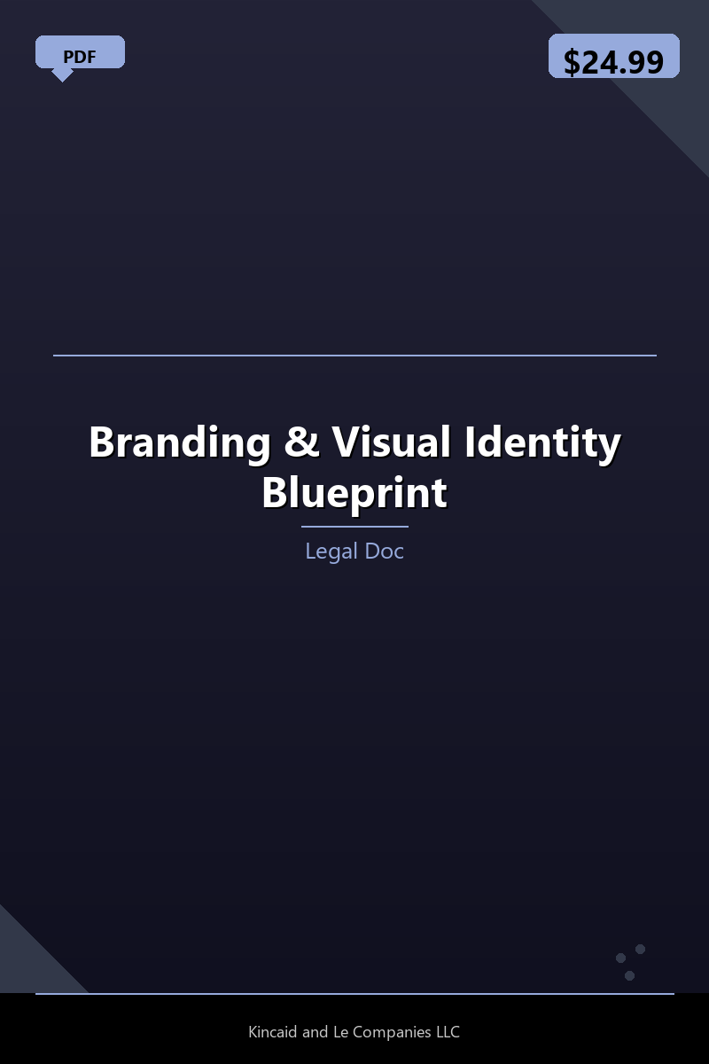 Branding & Visual Identity Blueprint