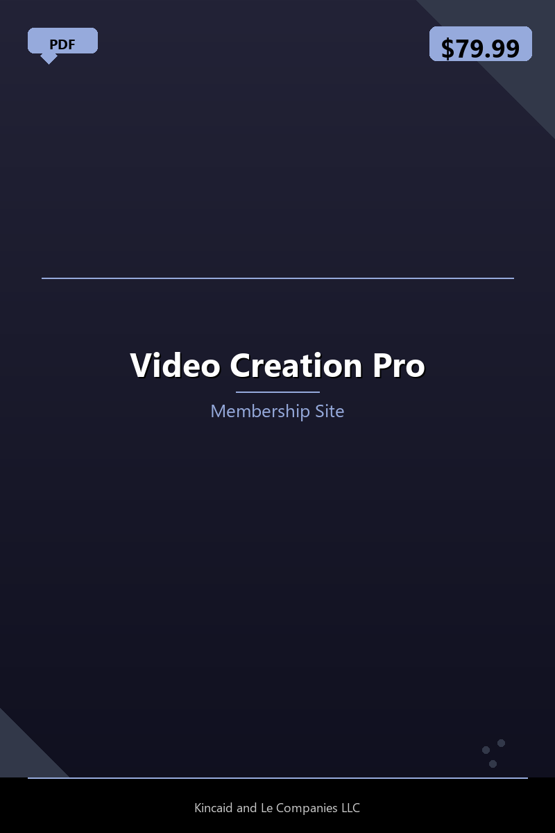 Video Creation Pro