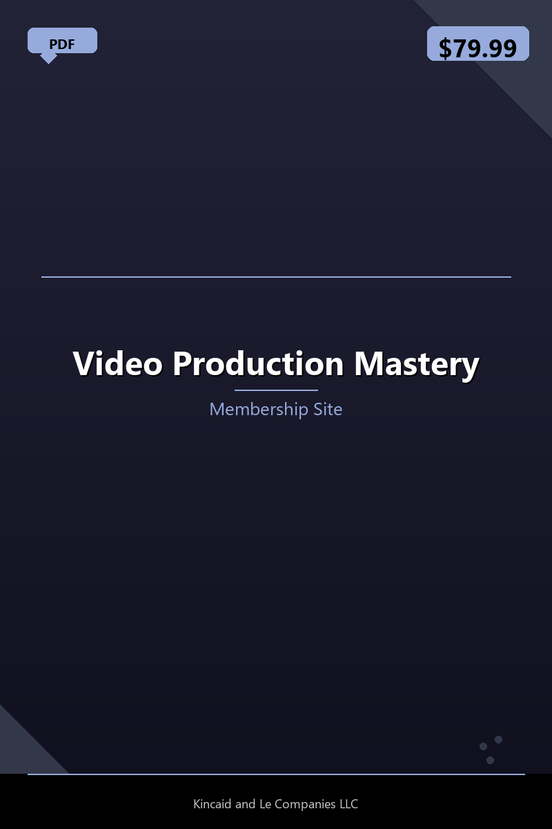 Video Production Mastery