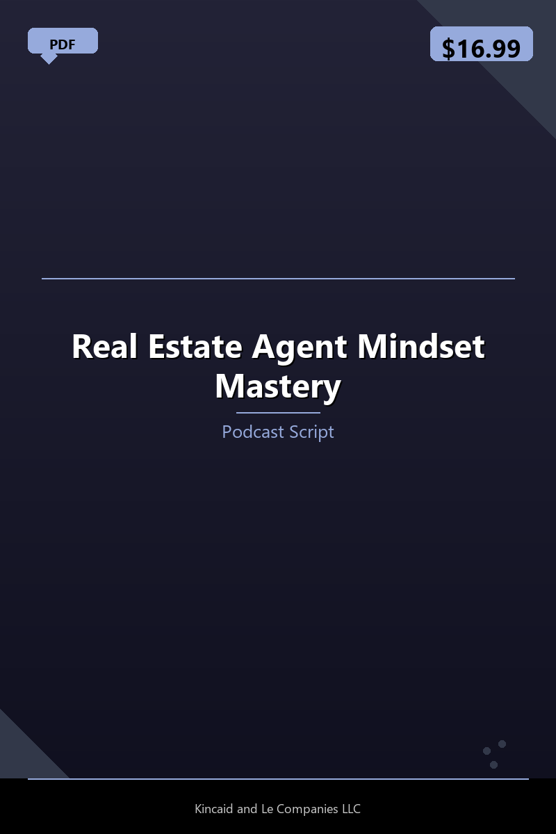 Real Estate Agent Mindset Mastery