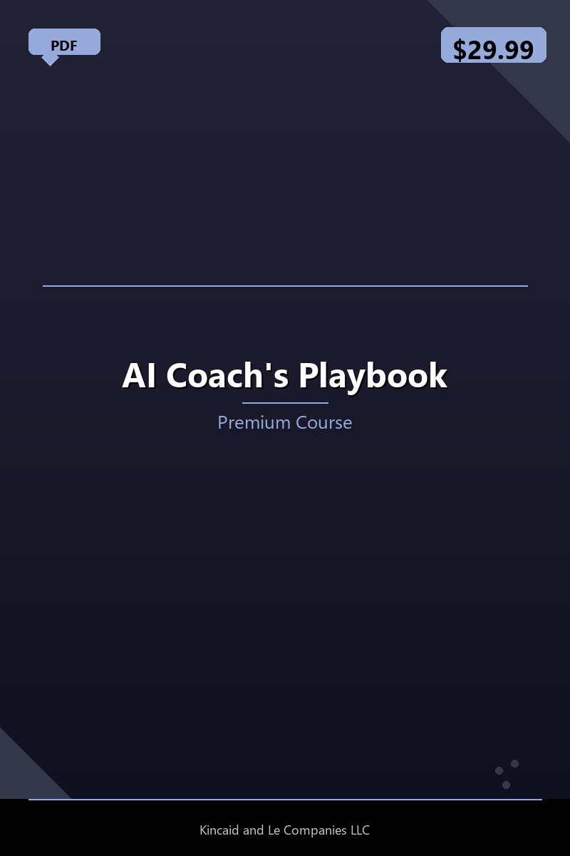 AI Coach's Playbook