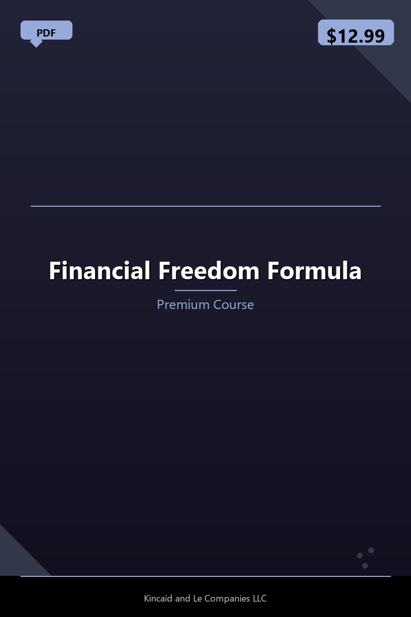 Financial Freedom Formula