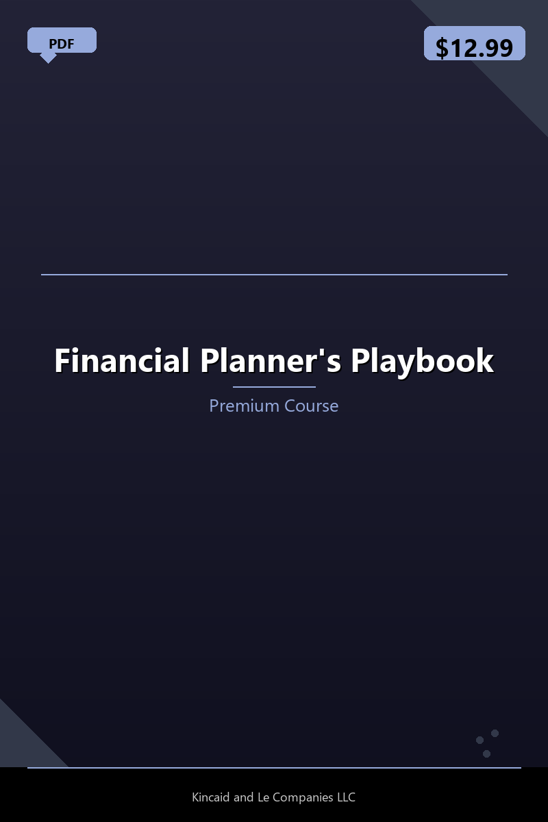 Financial Planner's Playbook