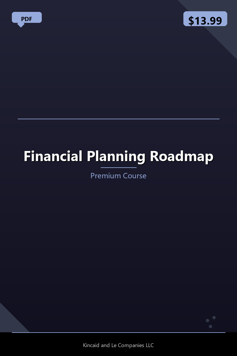 Financial Planning Roadmap