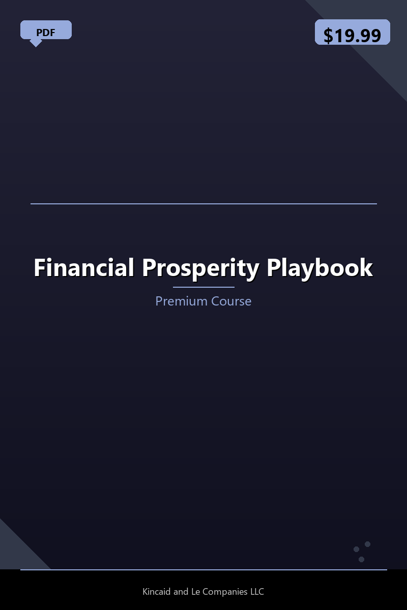 Financial Prosperity Playbook