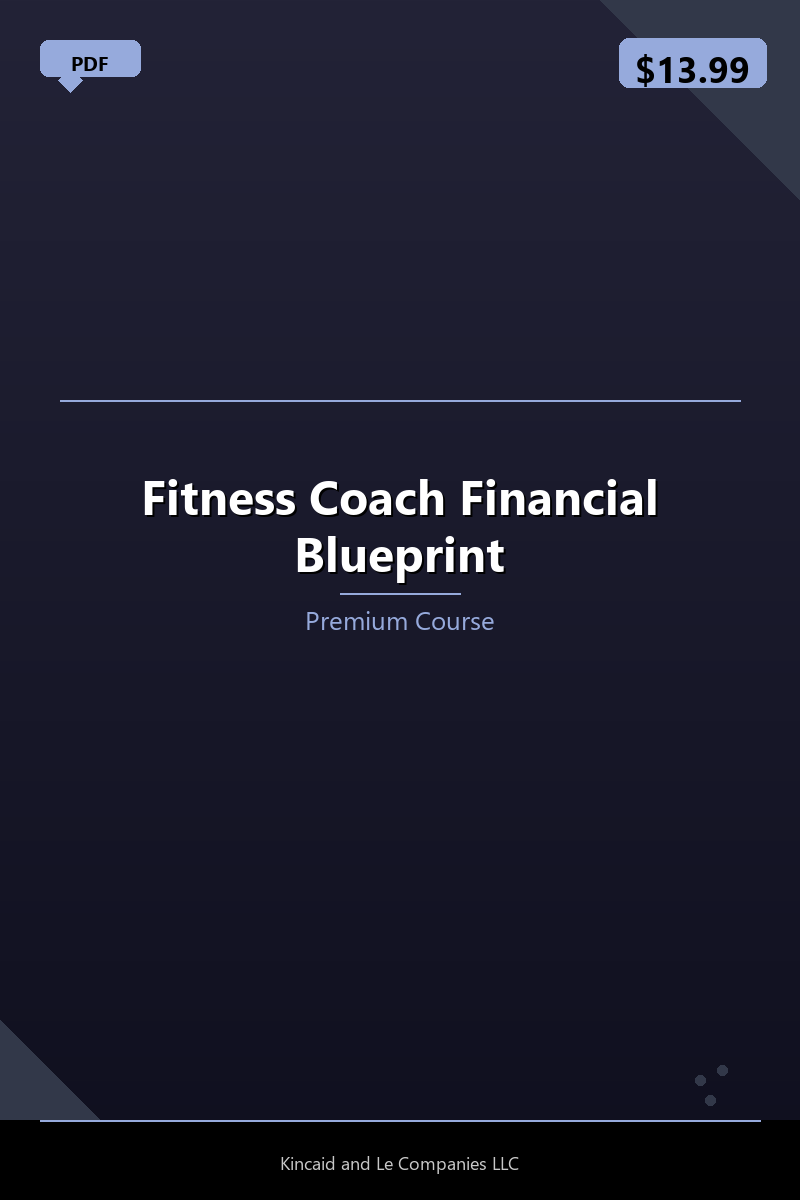 Fitness Coach Financial Blueprint
