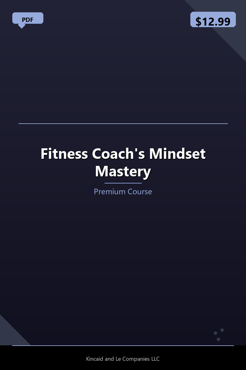 Fitness Coach's Mindset Mastery