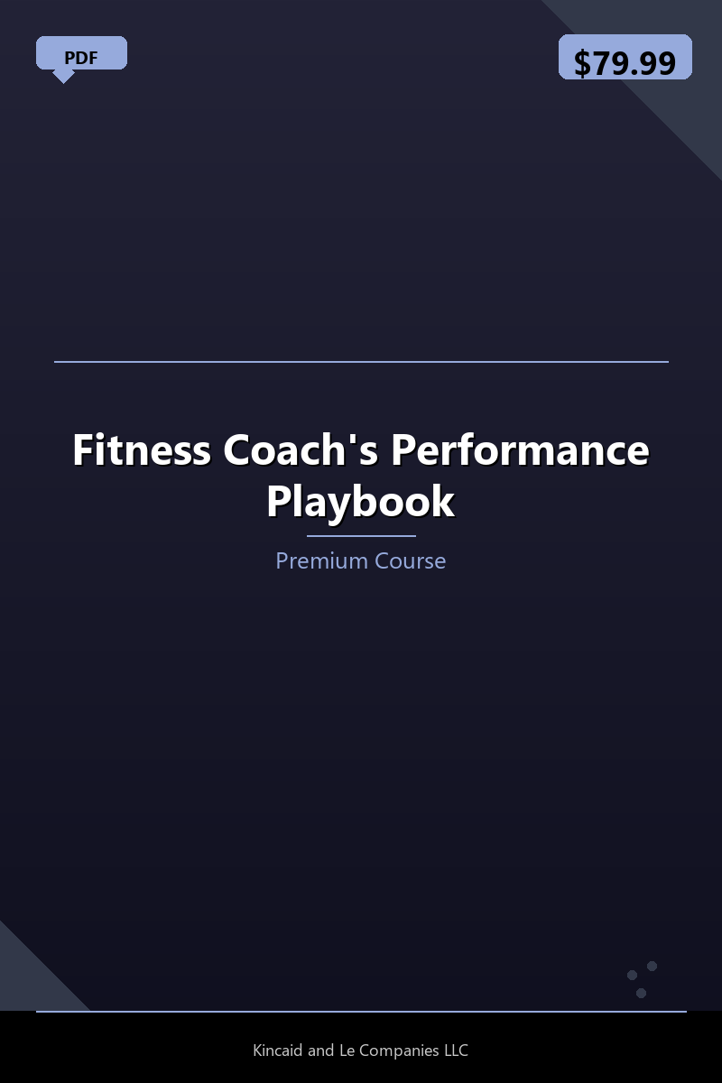Fitness Coach's Performance Playbook