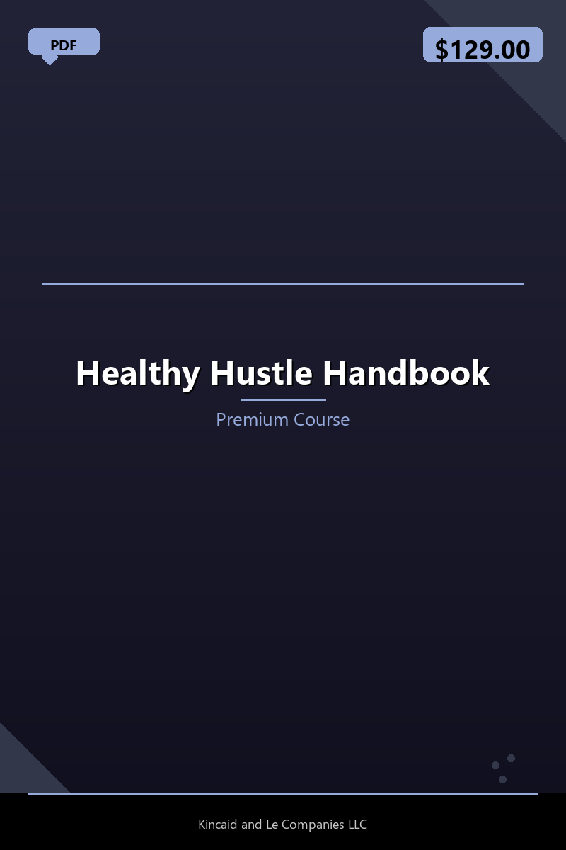 Healthy Hustle Handbook
