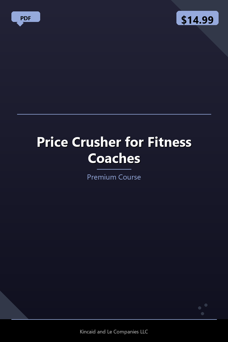 Price Crusher for Fitness Coaches