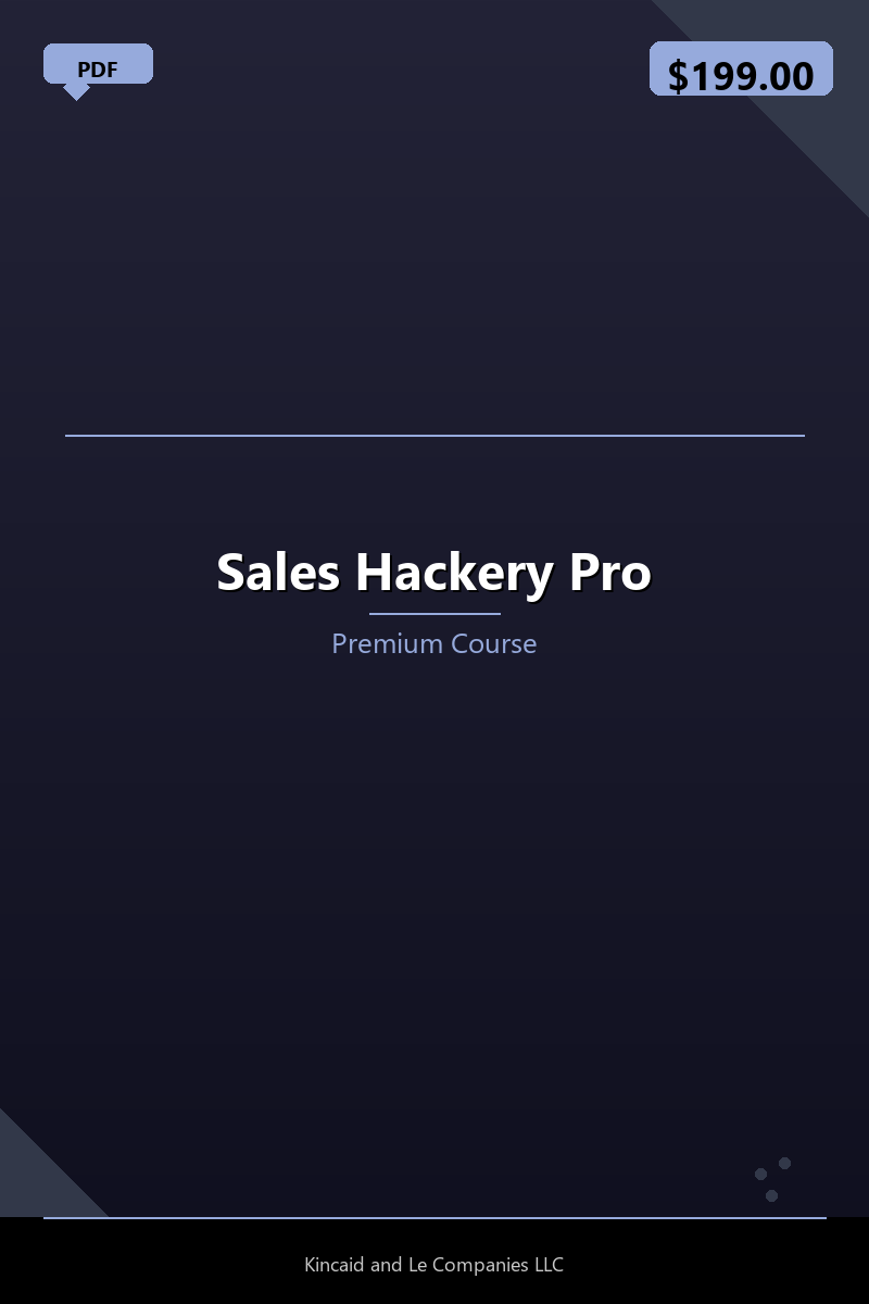 Sales Hackery Pro