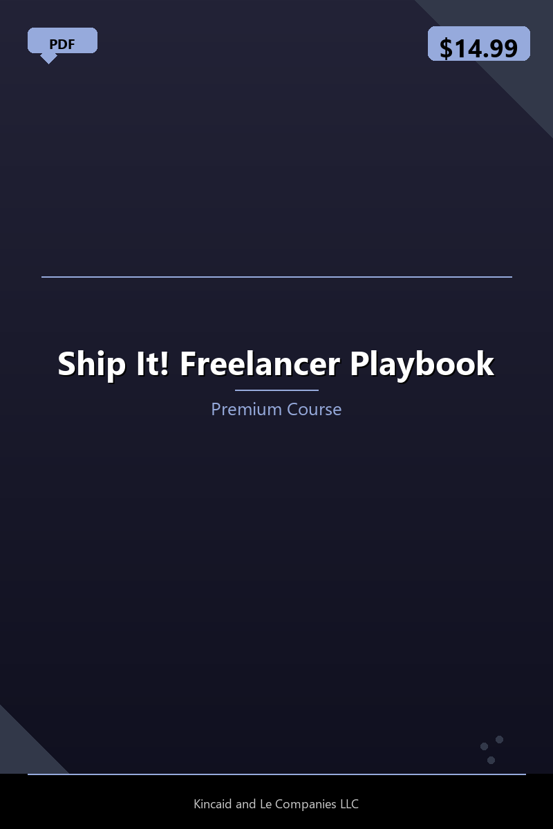 Ship It! Freelancer Playbook