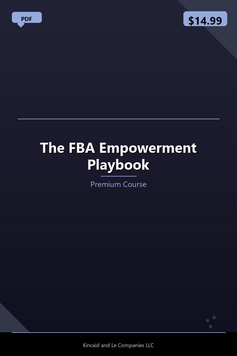 The FBA Empowerment Playbook