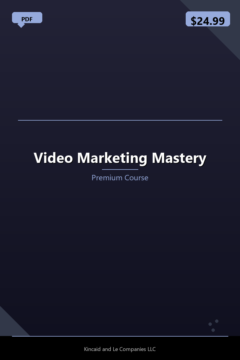 Video Marketing Mastery