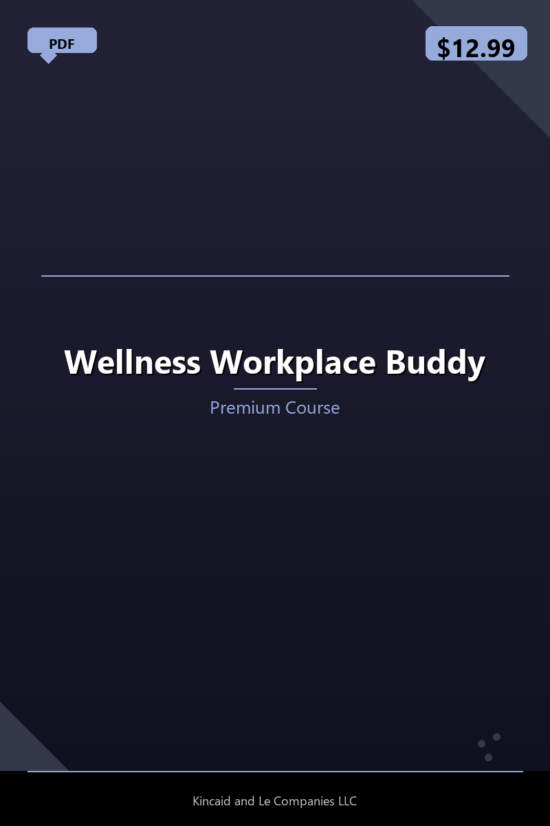 Wellness Workplace Buddy
