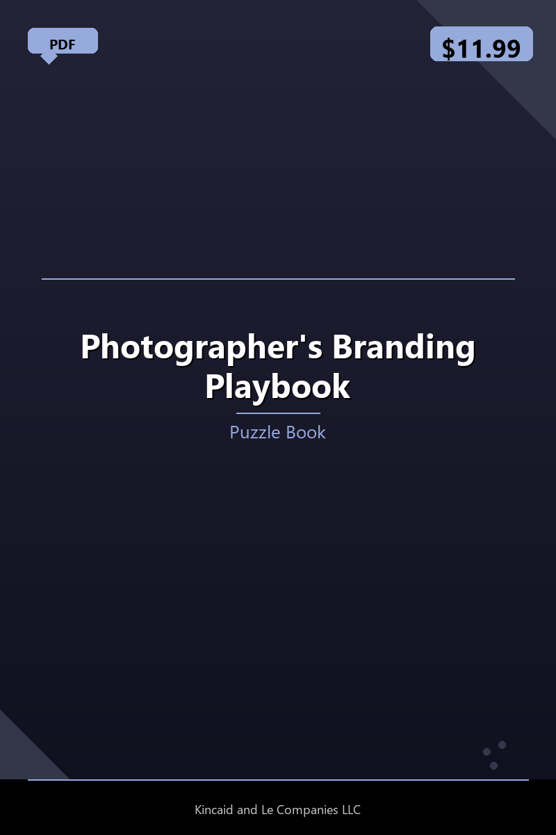 Photographer's Branding Playbook