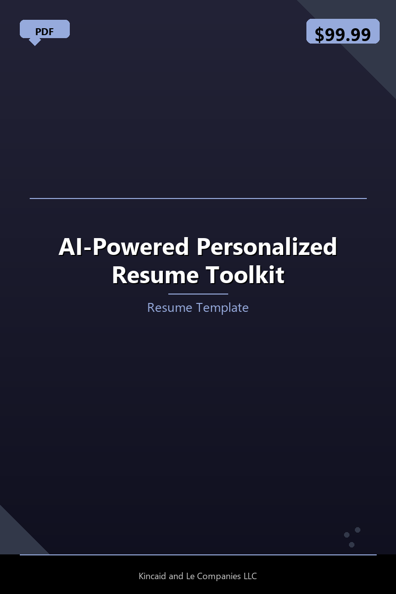 AI-Powered Personalized Resume Toolkit