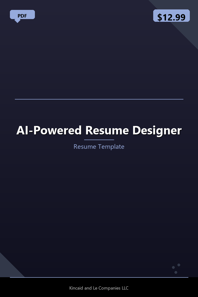 AI-Powered Resume Designer