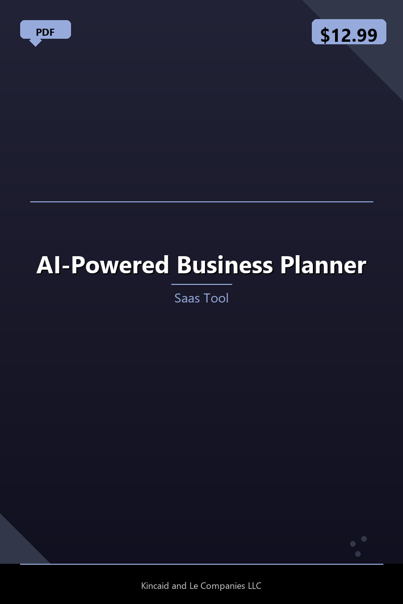 AI-Powered Business Planner