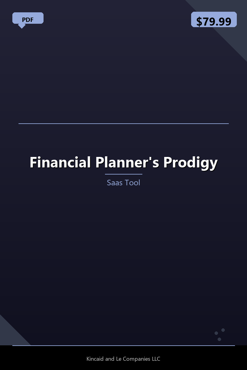 Financial Planner's Prodigy