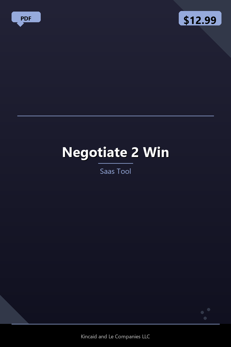 Negotiate 2 Win