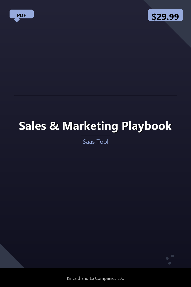 Sales & Marketing Playbook